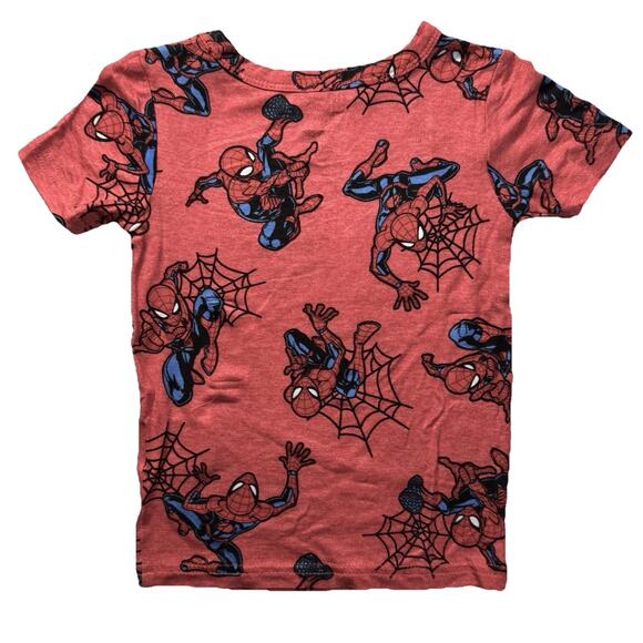 Spider-Man Toddler 2PC Soft Knit Set Top & Shorts NWT - Sz 3T - Picture 6 of 8
